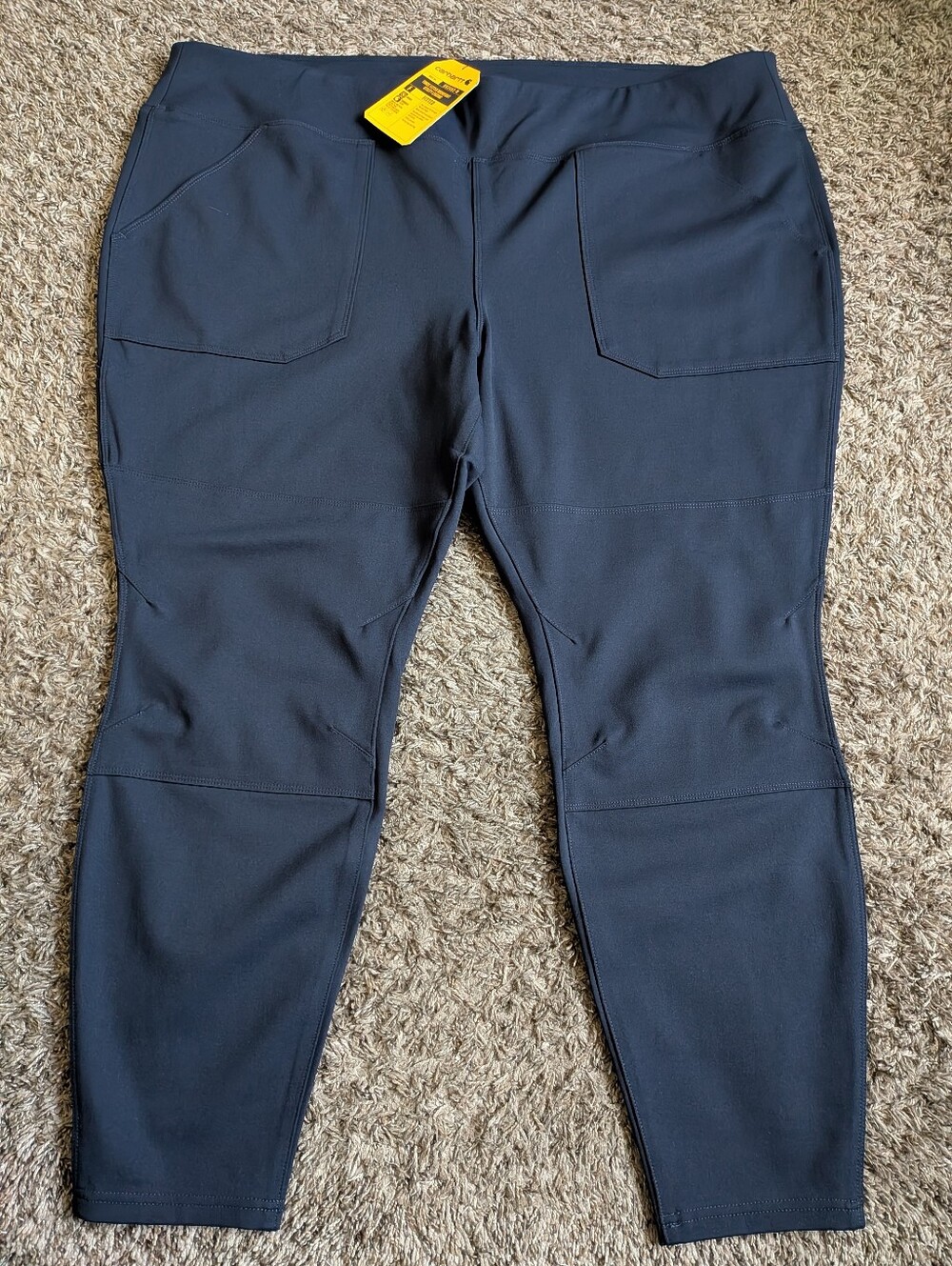 NWT Carhartt Navy Force Fitted Midweight Utility Legging Women's 3X